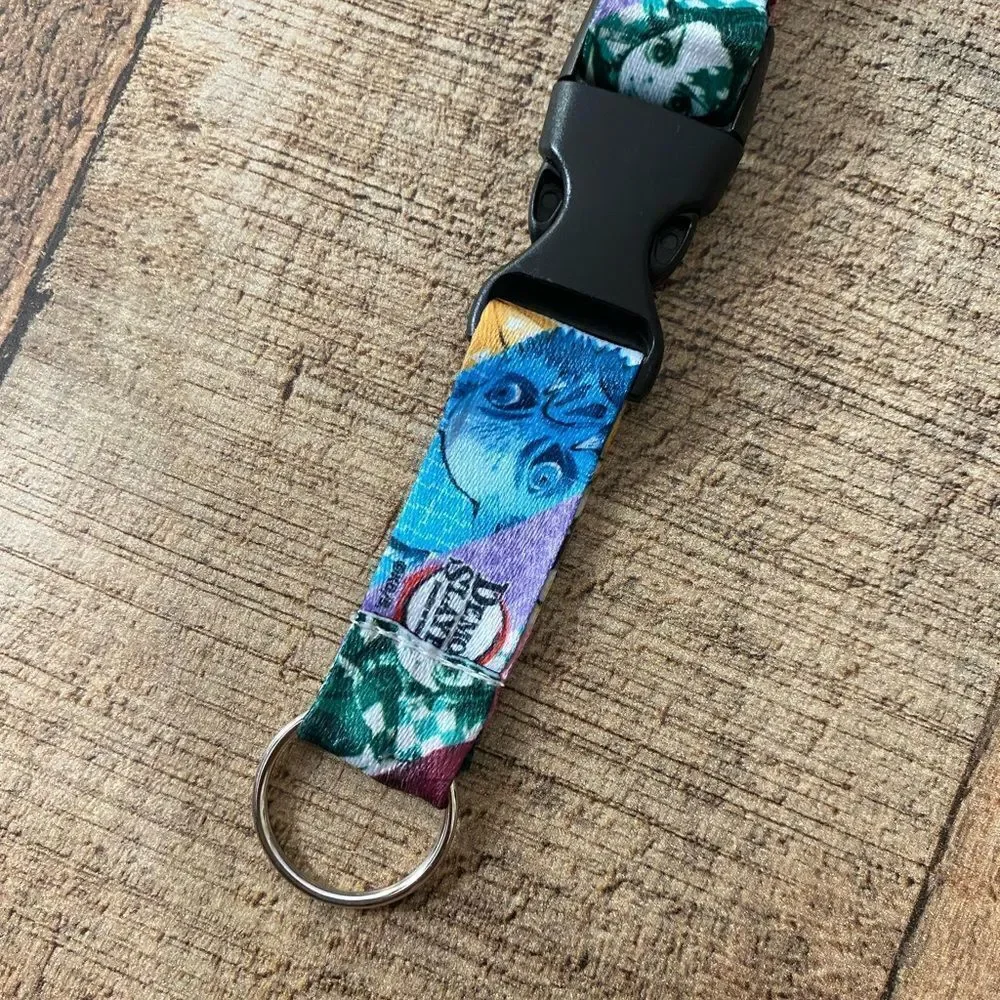 💜 Demon Slayer Kimetsu no Yaiba Lanyard Key HolderNezuko Zenitsu Tanjiro Inosuke